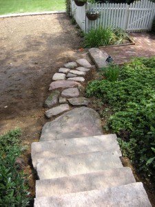 A colonial walkway built in Linglestown, PA.